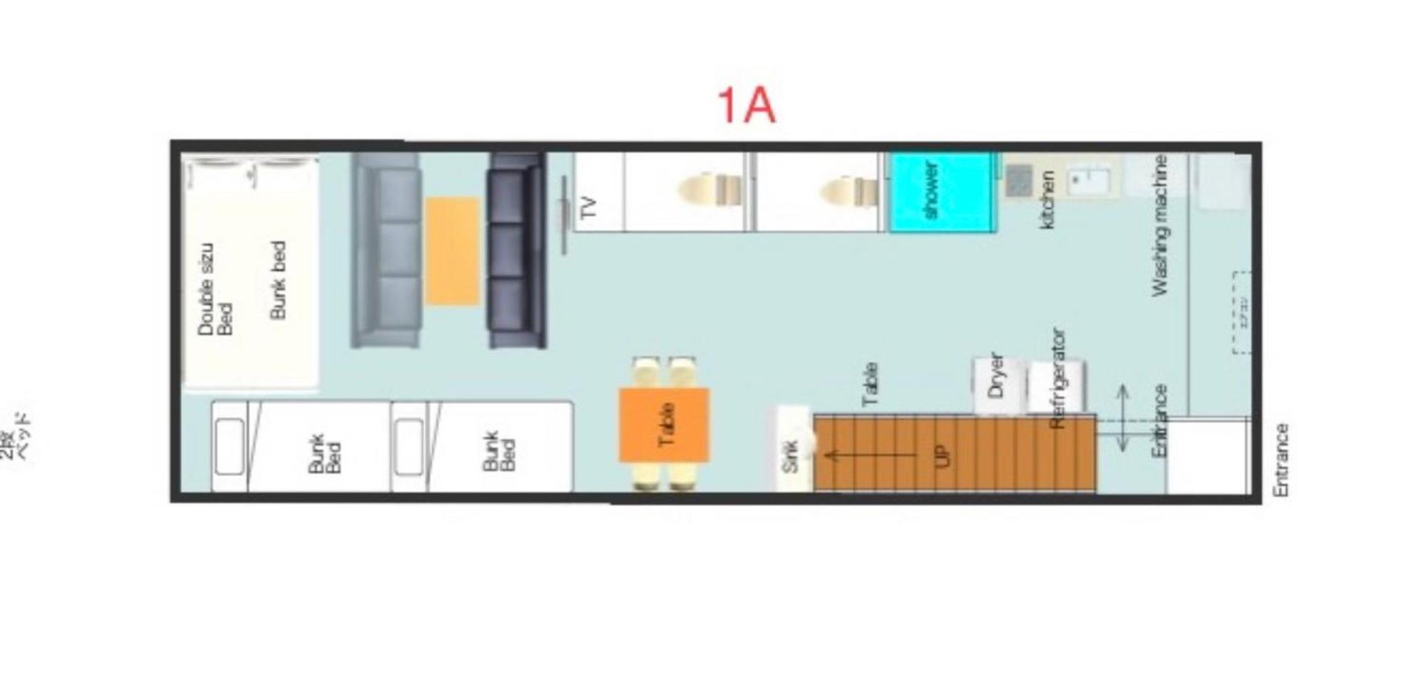Hotel Orange House 오사카 외부 사진